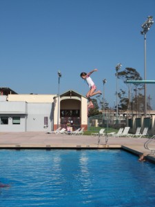 Five high dive